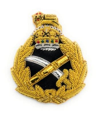 British Army General Officers Cap Badge Kings Crown R746