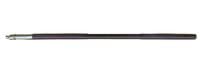 Brown Leather covred cane with whistle 24 inch long R2009