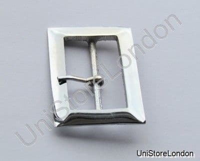 Buckle,Metal Plain Chrome Buckle R1133