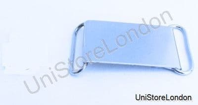 Buckle  Plate Chrome Silver Metal 45mm  buckle R726