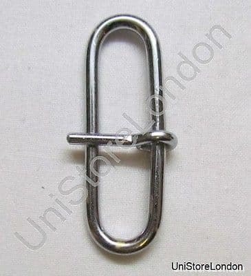 Buckle Sam Browne Brace Loop Buckle Chrome for 52mm Wide Belt R1551