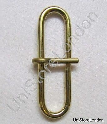 Buckle Sam Browne Brace Loop Buckle Gold for 45 mm Wide Belt R974