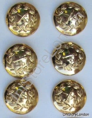 Button General Staff Military Army Gold 19mm  R750