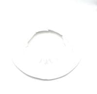 Cap Cover White Cotton Headwear Will fit 10.5 inch wide Top only
