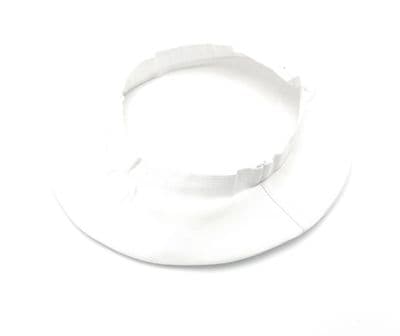 Cap Cover White Cotton Headwear Will fit 10.5 inch wide Top only