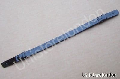 Chinstrap Black Patent Leather Backing 13mm wide R553