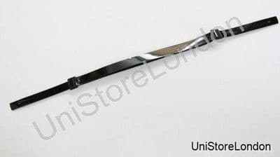 Chinstrap Black Plastic Patent PVC 10mm Wide Ladies R1093