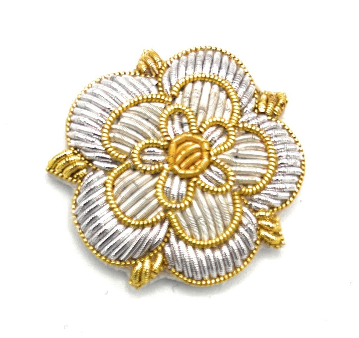 Coldstream Guards w/o's & Sgts Mess Dress Collar Roses R2638