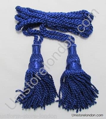 Cord Bagpipe Drone Cords Highland Silk Royal Blue Military & Ceremonial R1202