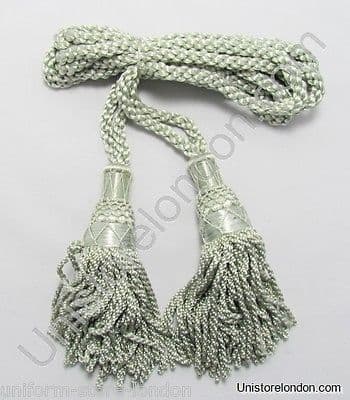 Cord Bagpipe Drone Cords Highland Silk Silver Military & Ceremonial  R1200