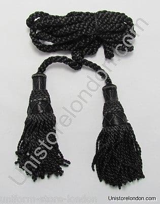 Cord Bugle Ceremonial Stewart Bugle Cord For Marching Bands Black Colour R1204