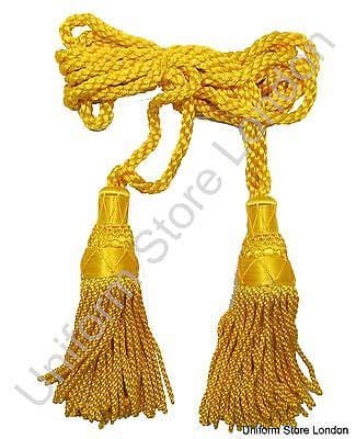Cord Bugle Ceremonial Stewart Bugle Cord For Marching Bands Yellow Silk R1537