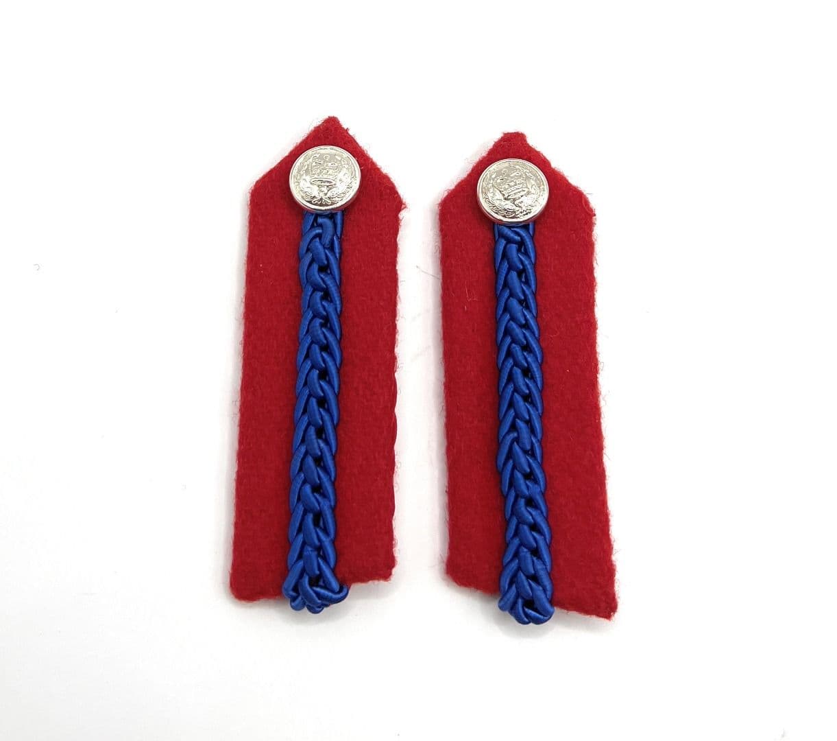 Lieutenant Short Deputy Lieutenant No. 1 Dress Short Red Blue Gorgets Female R2596