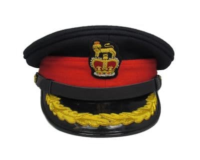 Dress Cap Forage Cap, Colonel Hat Gold Leaf Peak Military Army Hat Staff R1121