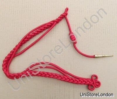 Dress Cord Cord Red With Gold Tag R775