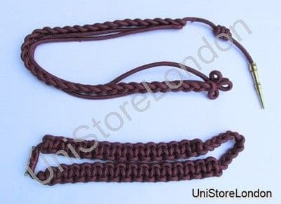 Dress Cord Maroon With Gold Tag