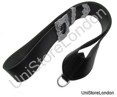 Drummer's Cross Belt Black Thistle Buckle R806