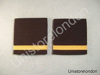 Epaulette 1 X1/4 inch Gold Bars R239