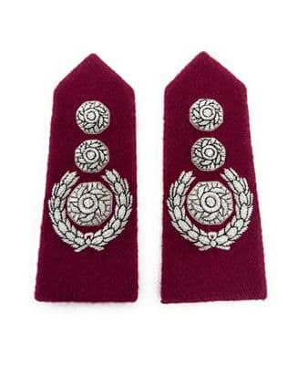 Epaulette Hard Chief Fire Officer Red