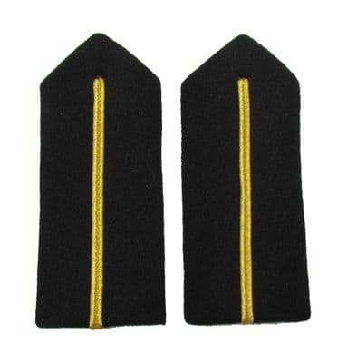 Epaulette Merchant Curved Hard Gold Russia Braid Midshipman MCA-EH-06