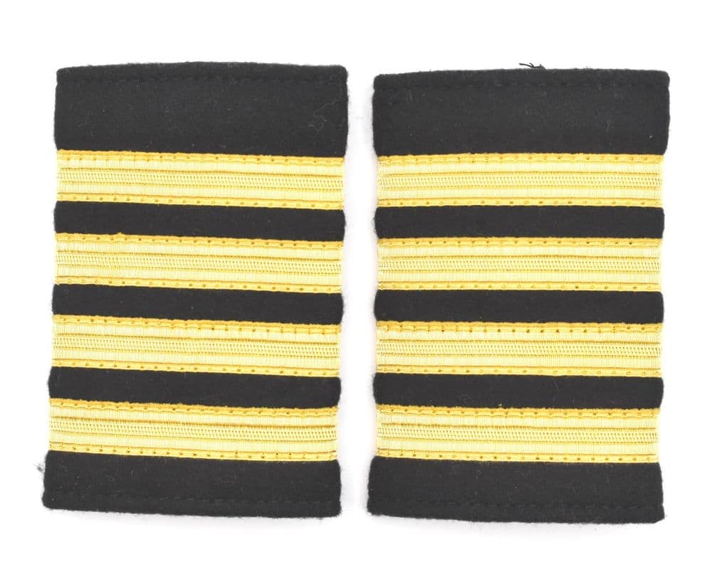 Epaulette Merchant Marine Epaulette Captain Gold Epaulette 4 Bars R2545