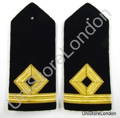 Epaulette Merchant Navy Hard Curved Sub Lieutenant R955