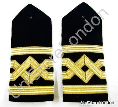Epaulette Merchant Navy Masters Hard Curved R956