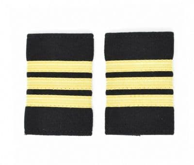 Epaulette Merchant Navy Merchant Marine Epaulette Hook & Loop Back