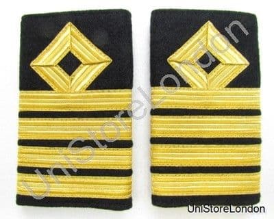 Epaulette Merchant Navy Slider Slip On Captain MCA-ES-05