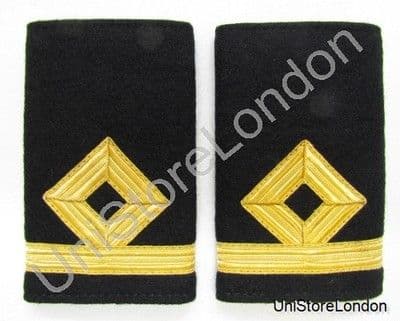 Epaulette Merchant Navy Third Officer - Third Mate Slip On  Sub Lieutenant SLt R931