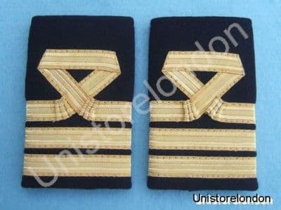 Epaulette Naval Curl 2 Bars Commander R400