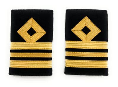 Epaulette Naval Merchant Navy Rank Marking For Lieutenant Commander Lt Cdr R929