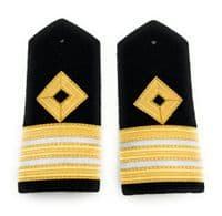Epaulettes Dimond 3 Bars gold 2 White Bars Hard R2682