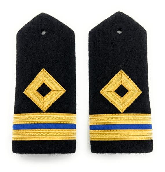 Epaulettes Slip on Hard Second Officer (CIS) Royal Fleet Auxiliary