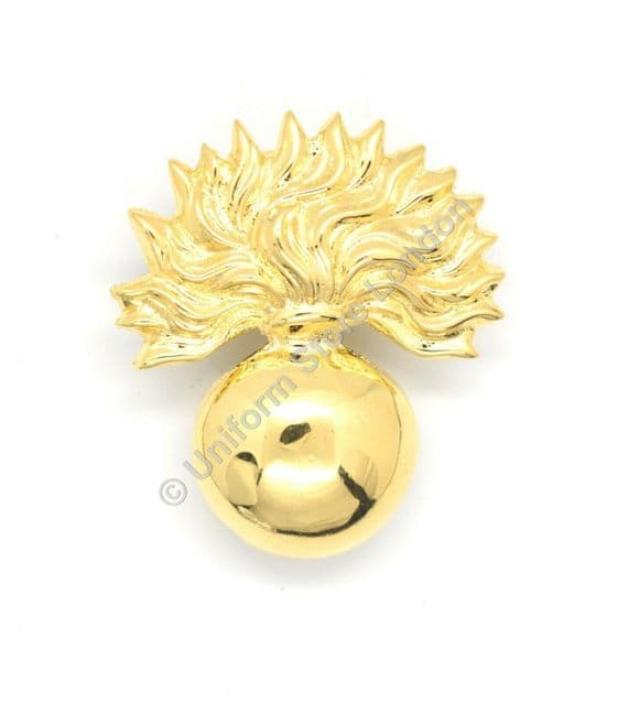 Fusilier Badge Gold Shanks Pin Fitting Sold Each