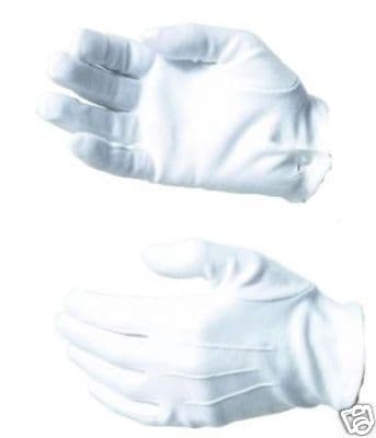 Gloves Parade Gloves Cotton Button fastening white R320