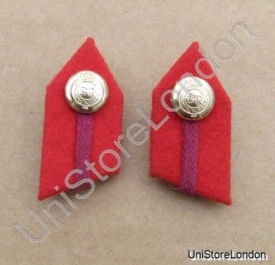 Gorget Collar Staff Gorget Patches Clip on L21/4'' R710