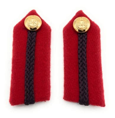 Gorget Collar Staff Gorget Patches No. 2 Dress L3 1/2'' R709