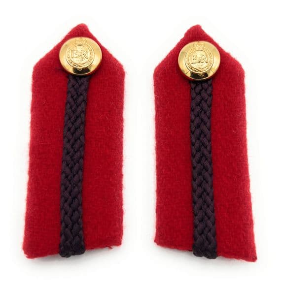 Gorget Collar Staff Gorget Patches No. 2 Dress L3 1/2'' R709