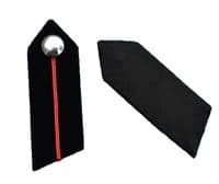 Gorgets  Fire Service Plain Back DCFO- ACFO Gorgets