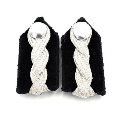 Gorgets for a DCOP Twisted silver 62mm long clip