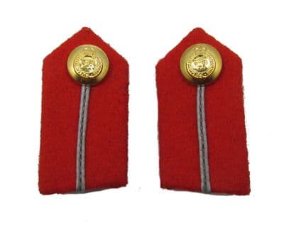 Gorgets Red  Gorgets Clip On R1567