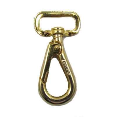Hook Swivel Hook Gold English Size 28x55 mm Sold Each R1721