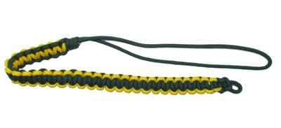 Lanyard Pleated Green & Yellow R1784