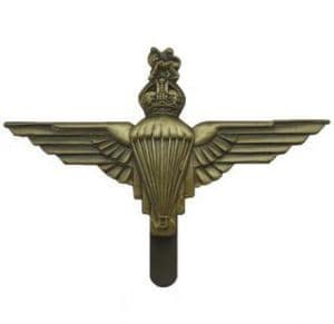 METAL PARA CAP BADGE SAS-AIRSOFT-MILITARY-ARMY R487