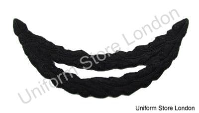 Peak 2 Row Black oak - leaf peak cut clean out C15 Shape R1607