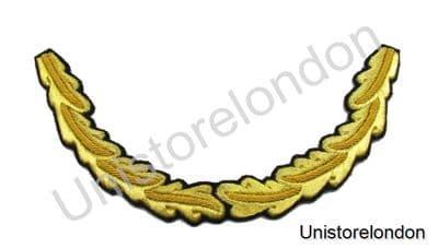 Peak Naval 1 Row gold O/L peak Cut Shape R514