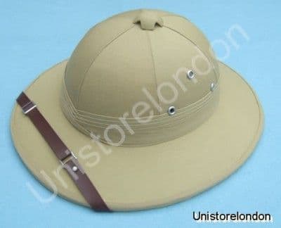 Pith Helmet, Helmet Pith French  style Colour Sand R424
