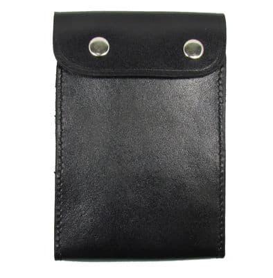 Police Belt Pouch for Duty Notebook Real Leather R0026