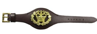 Rank Badges & Brown Wrist Strap Wo2 RQMS R218-1762